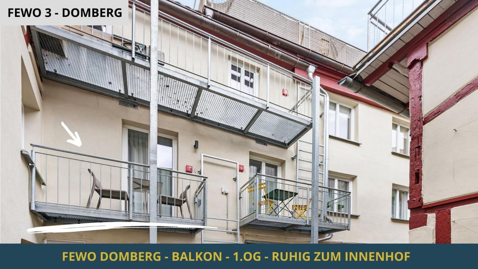 Neu Kapapart15 - 6 Schoene Fewos Mit Einbaukueche, Bad Und Balkon In Der Altstadt Auf Bambergs Insel Exterior photo